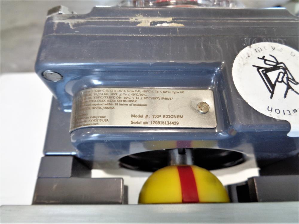 Kitz 2" 150# CF8M 2-Piece Ball Valve, Fig# 150UTDZM-FS with Rotork Actuator